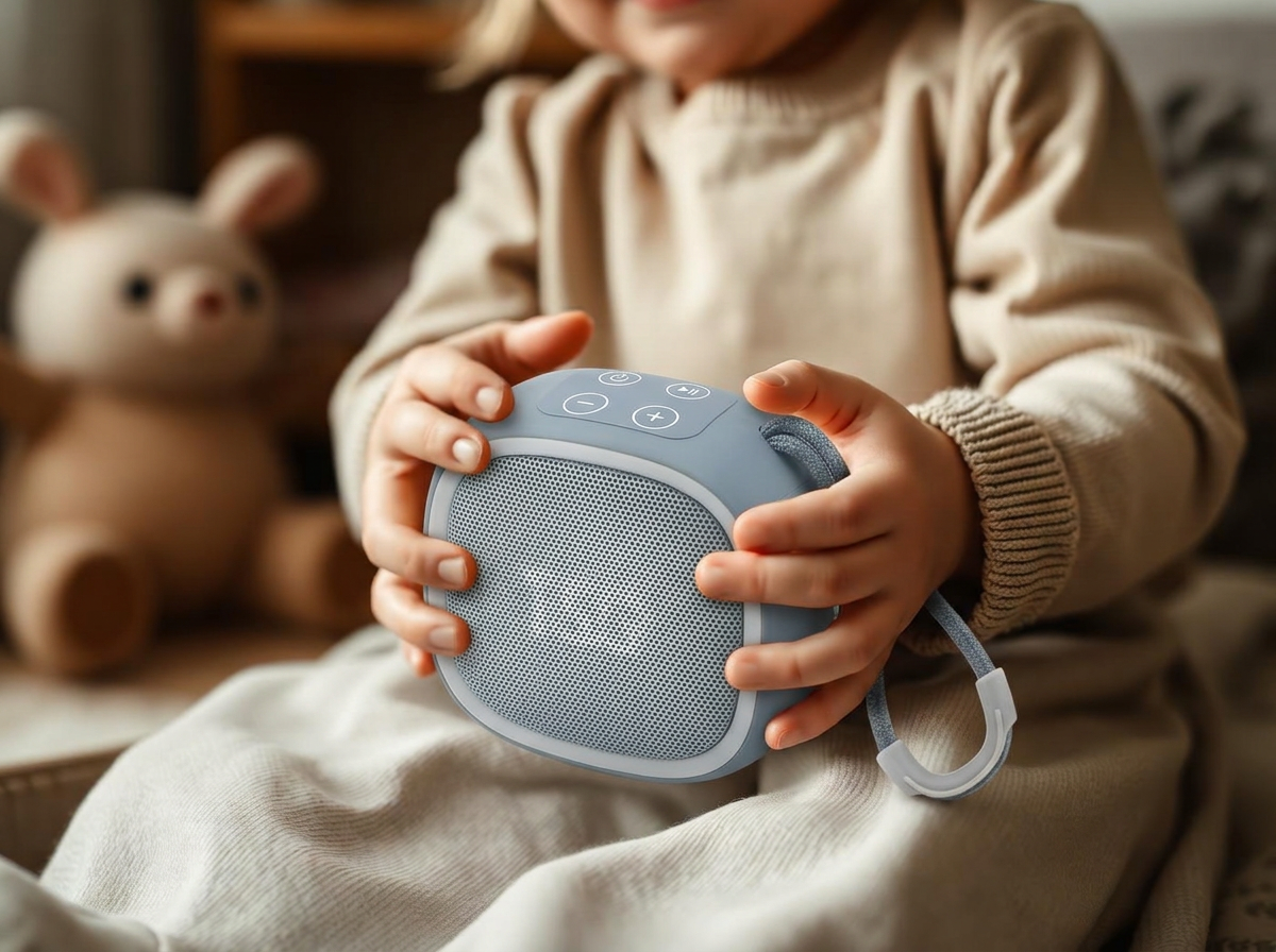 Le boîtier dans les mains d'un enfant